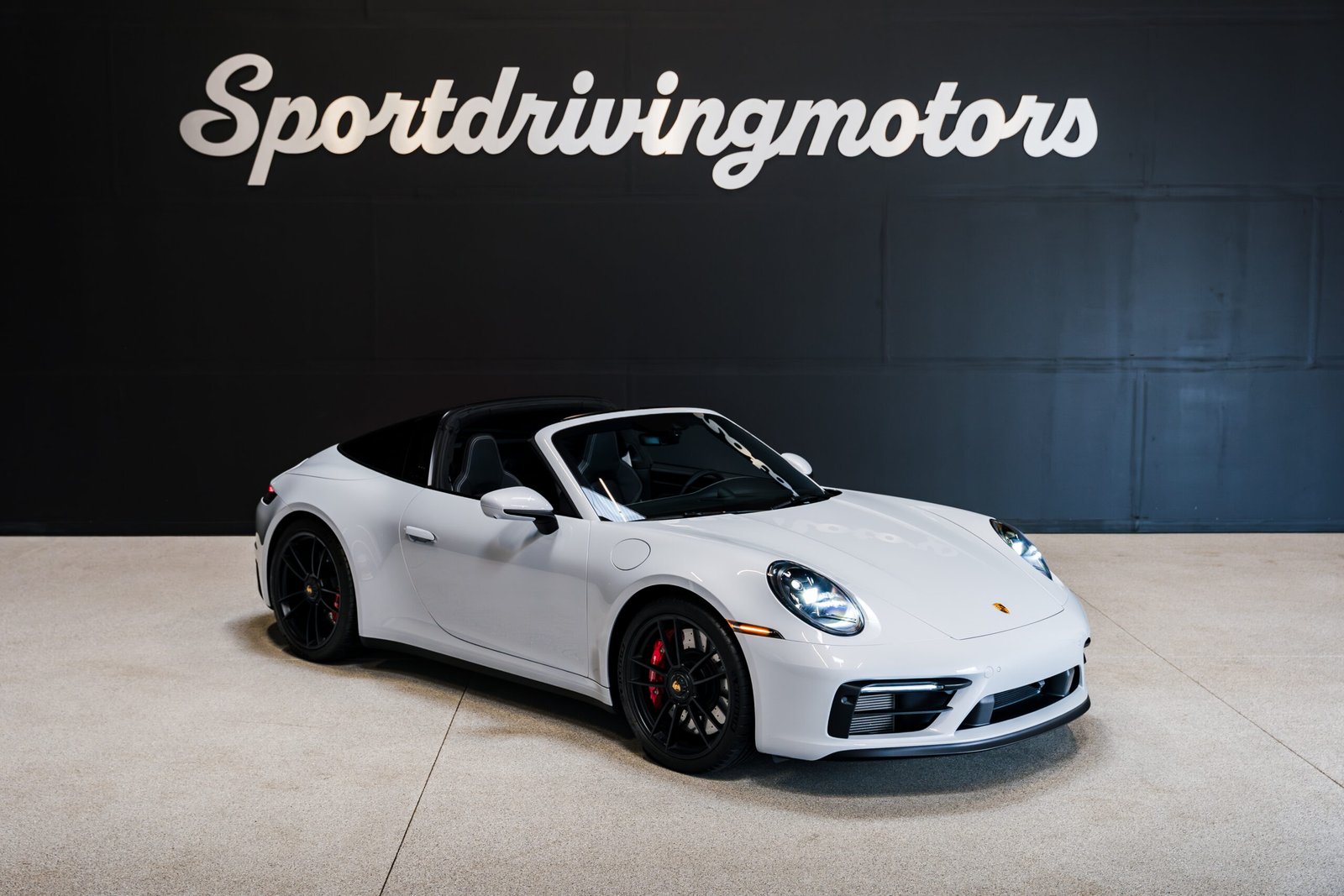 Porsche 911 Targa 4 GTS wedding car rental in Seattle from Sport Driving Motors